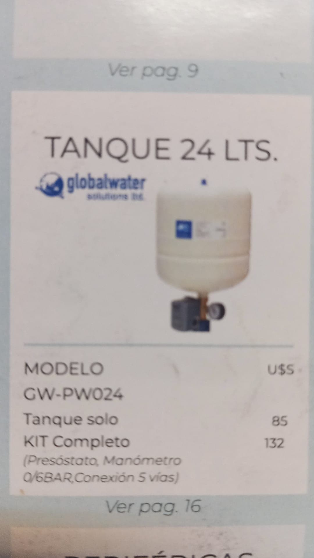 Hidrofera de 24 litros