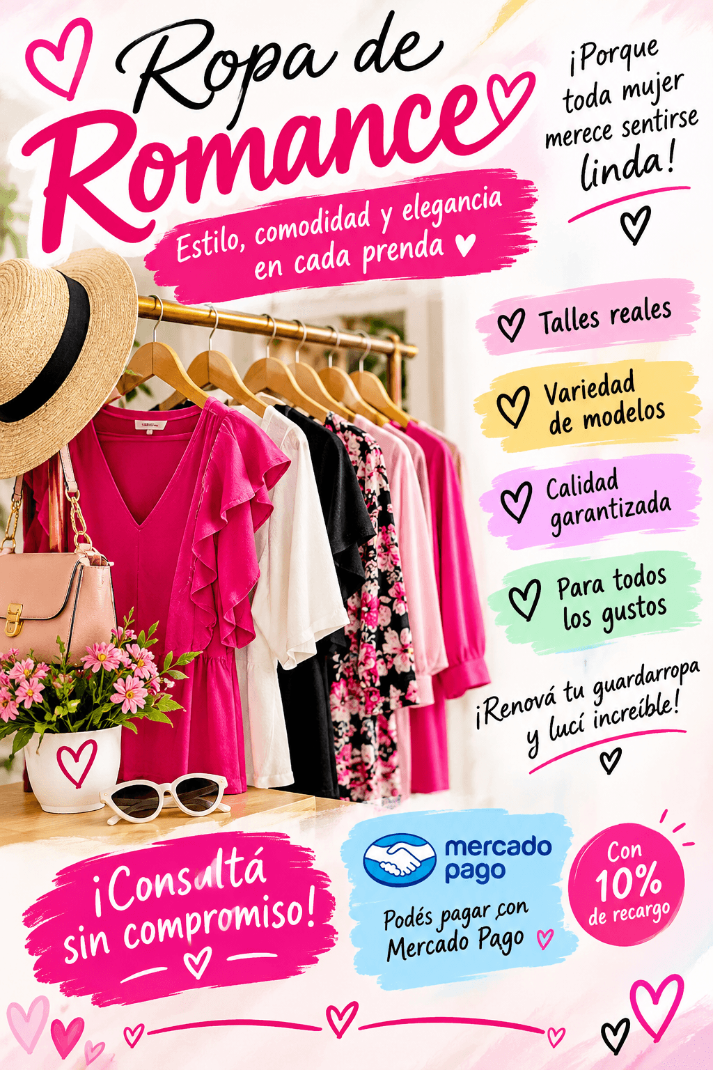 Ropa romance consulten que no molestan